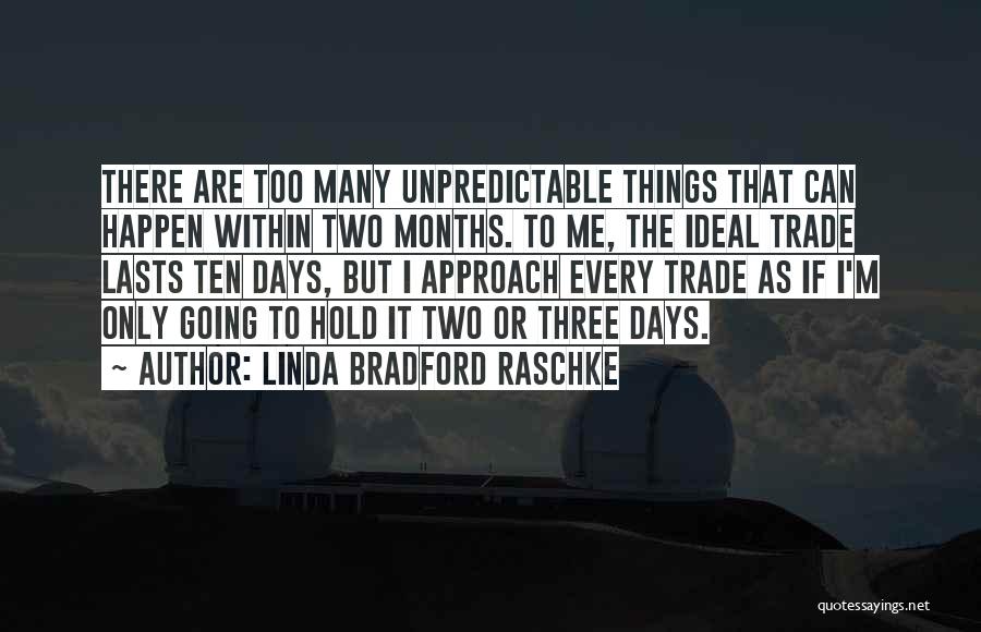 Linda Bradford Raschke Quotes 1040722