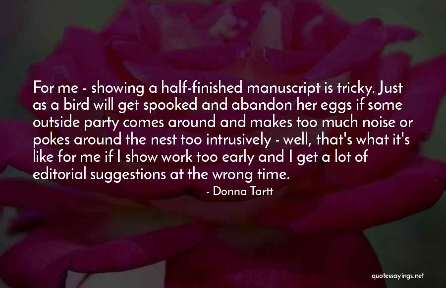 Linda Chung Quotes By Donna Tartt