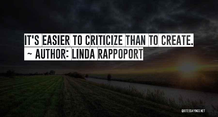 Linda Rappoport Quotes 2001058