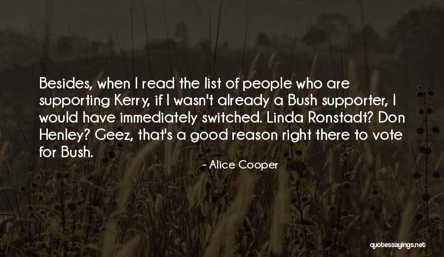 Linda Read Quotes By Alice Cooper Linda Read Quotes By Alice Cooper