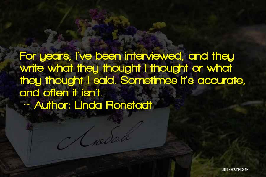 Linda Ronstadt Quotes 2082160