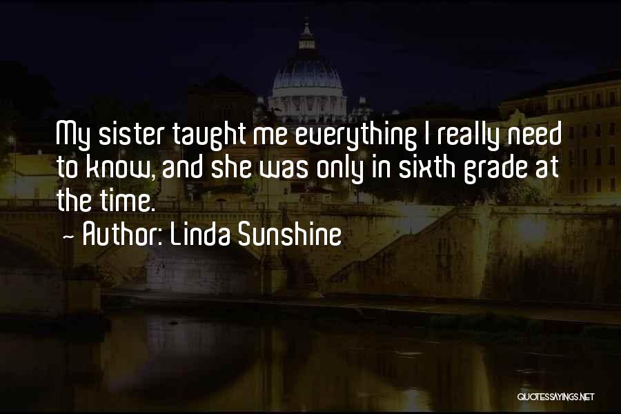 Linda Sunshine Quotes 1883851