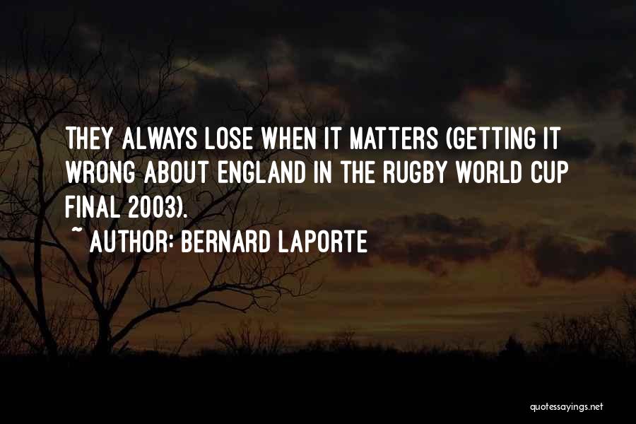 Lindokuhle Sobekwa Quotes By Bernard Laporte