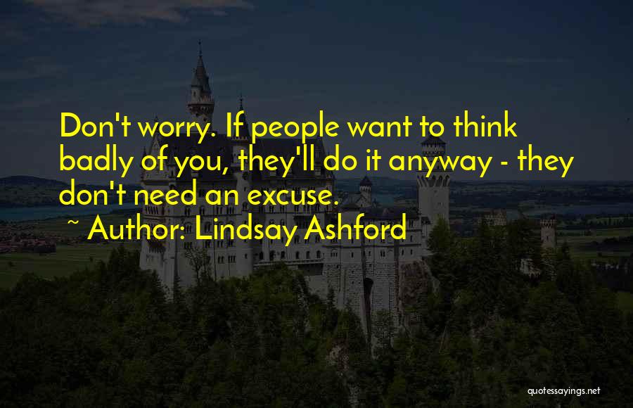 Lindsay Ashford Quotes 345244