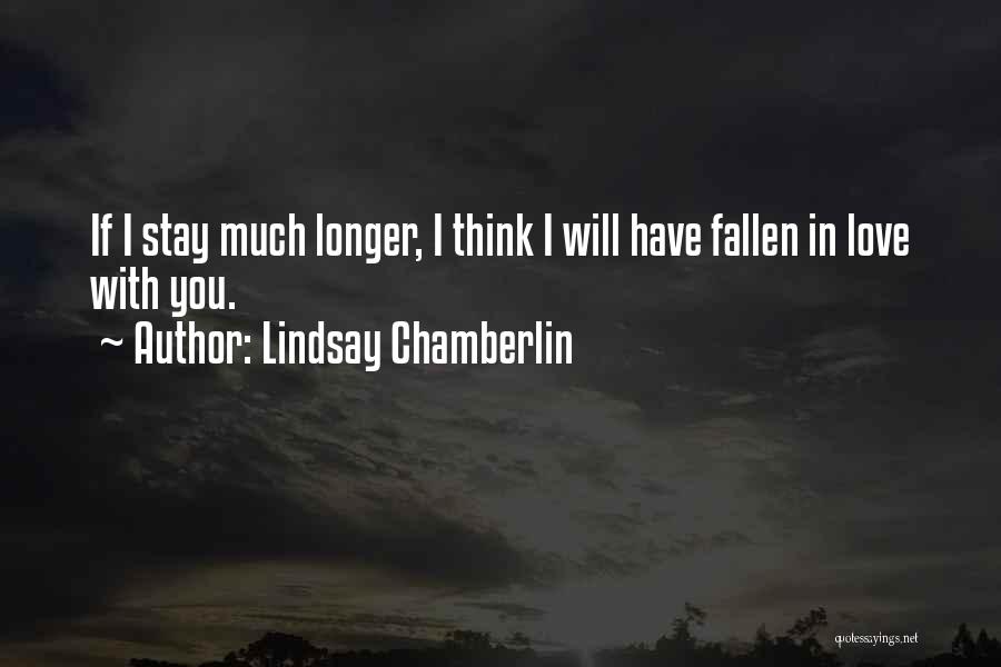 Lindsay Chamberlin Quotes 203784