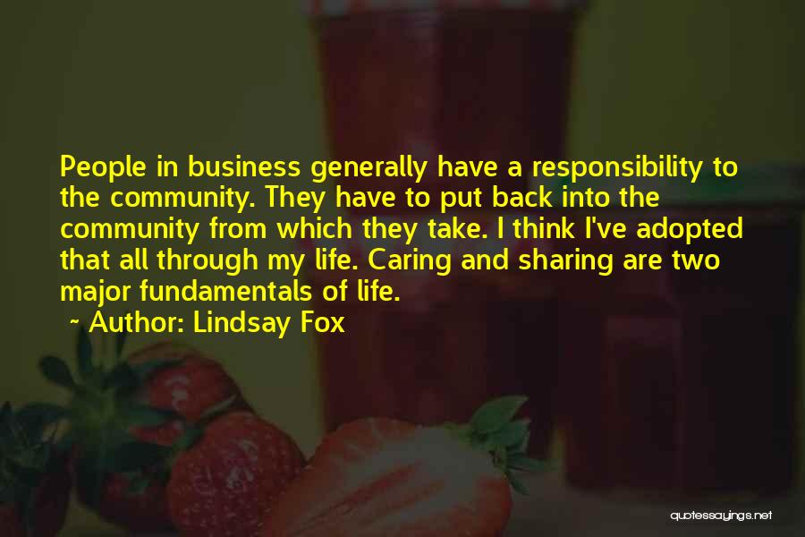 Lindsay Fox Quotes 1603130