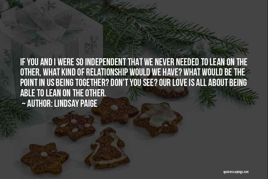 Lindsay Paige Quotes 1000991
