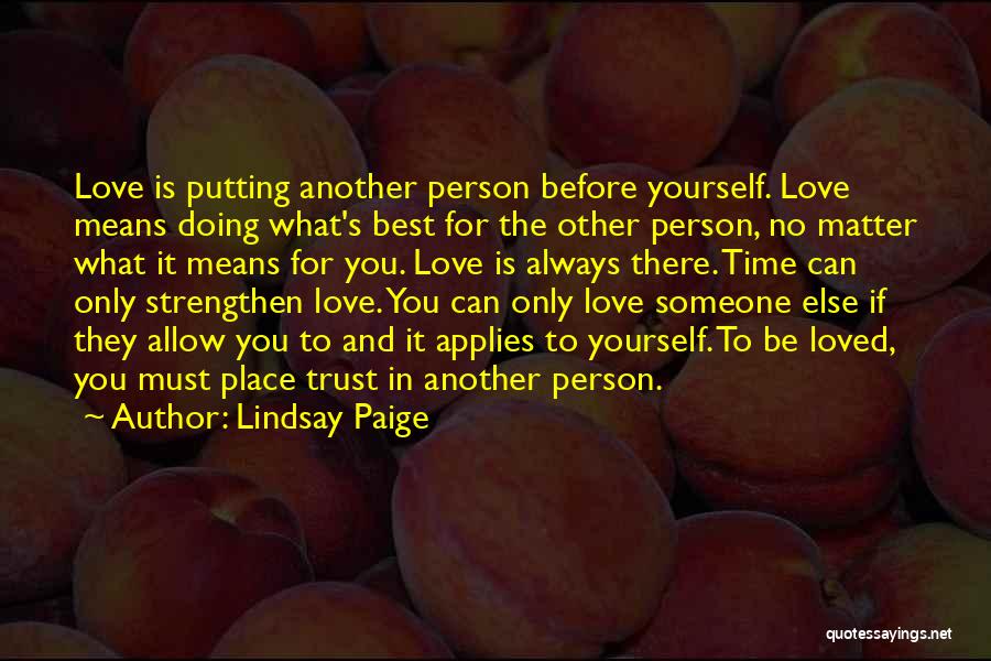 Lindsay Paige Quotes 163878