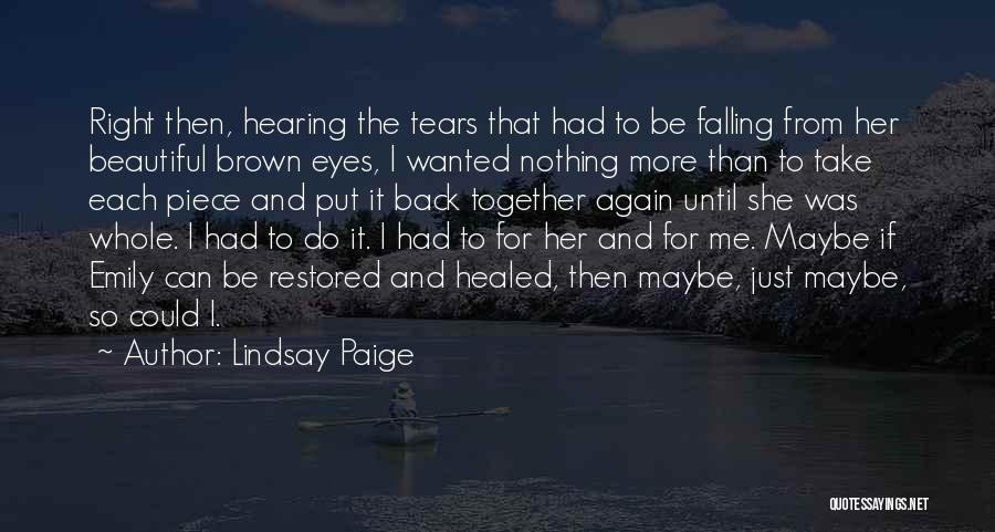 Lindsay Paige Quotes 2080091