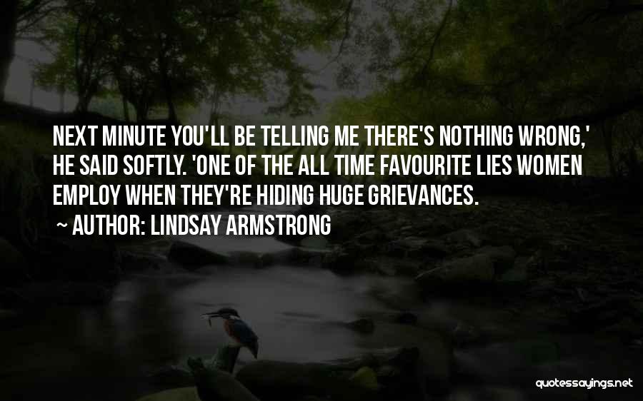 Lindsay Quotes By Lindsay Armstrong