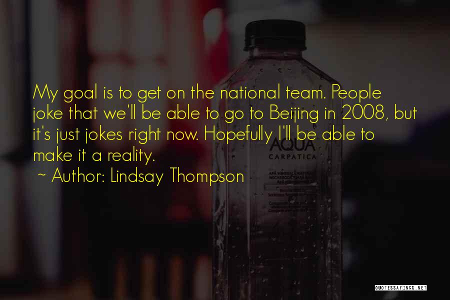 Lindsay Thompson Quotes 1658472