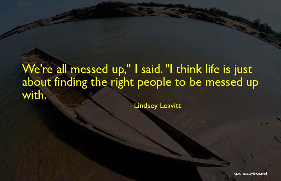 Lindsey Leavitt Quotes 1591893