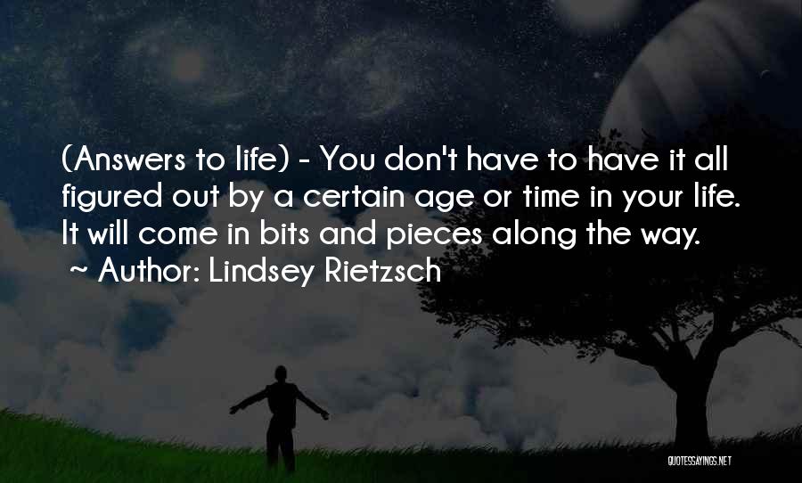 Lindsey Rietzsch Quotes 897122