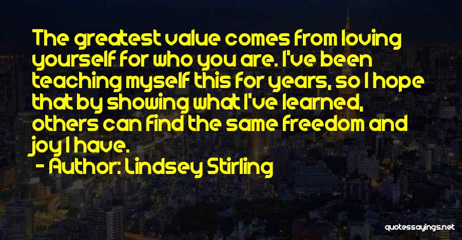 Lindsey Stirling Quotes 2118923