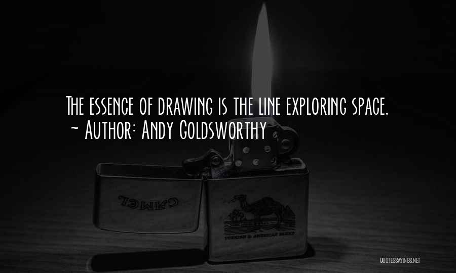 Line Drawing Quotes By Andy Goldsworthy