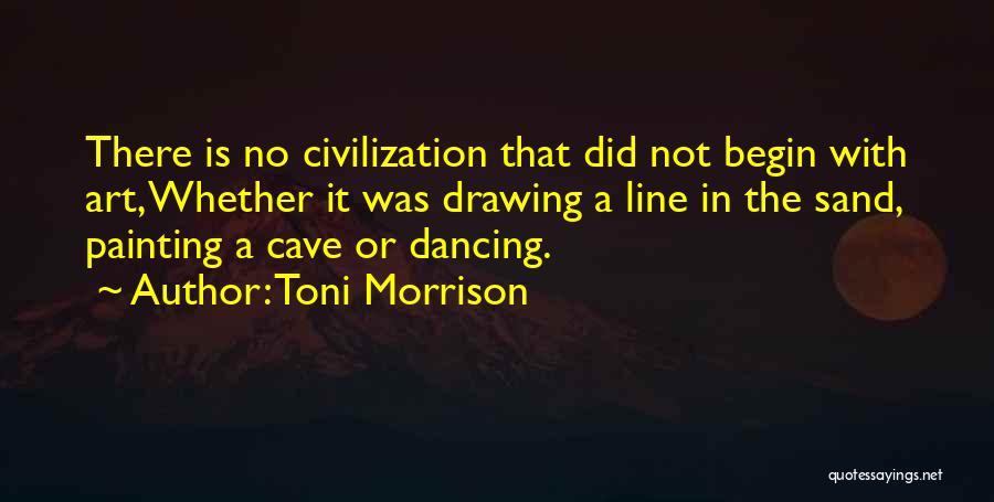 Line Drawing Quotes By Toni Morrison