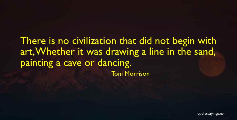 Line Drawing Quotes By Toni Morrison