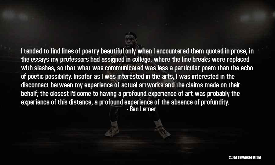 Line Of Beauty Quotes By Ben Lerner Line Of Beauty Quotes By Ben Lerner