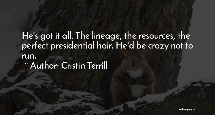 Lineage 2 Quotes By Cristin Terrill