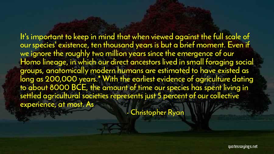 Lineage Important Quotes By Christopher Ryan Lineage Important Quotes By Christopher Ryan