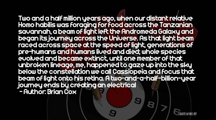 Lineage Quotes By Brian Cox