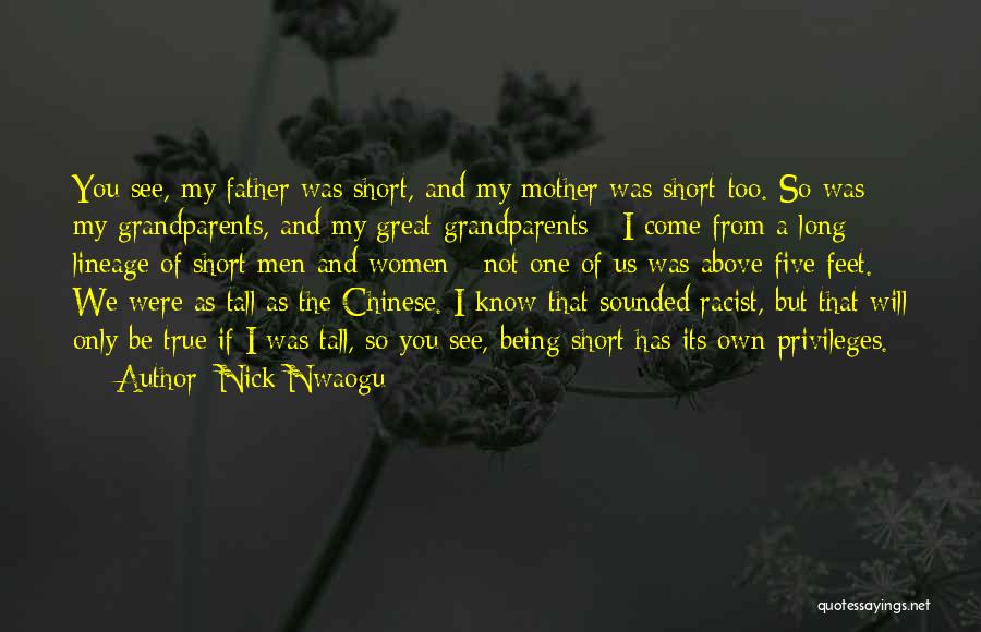 Lineage Quotes By Nick Nwaogu