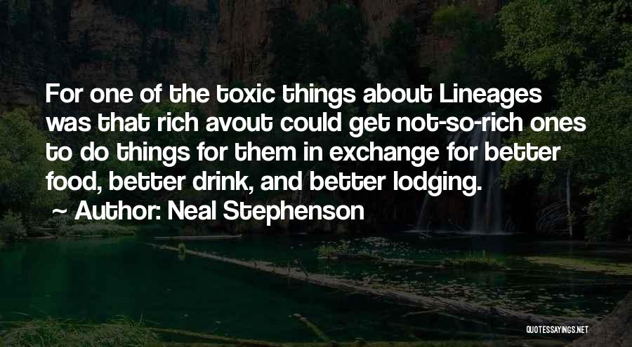 Lineages Quotes By Neal Stephenson