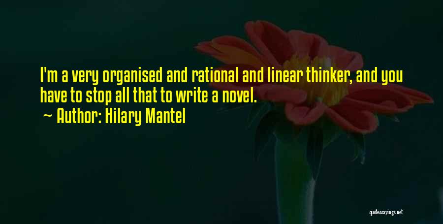 Linear Quotes By Hilary Mantel