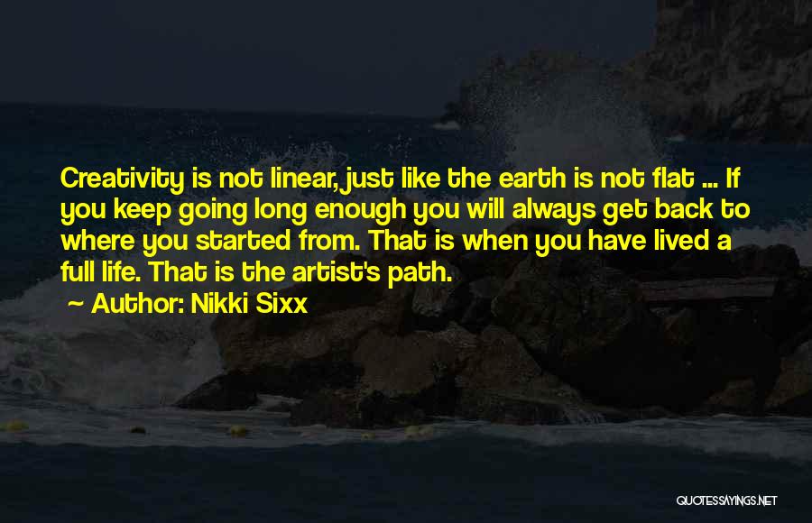 Linear Quotes By Nikki Sixx