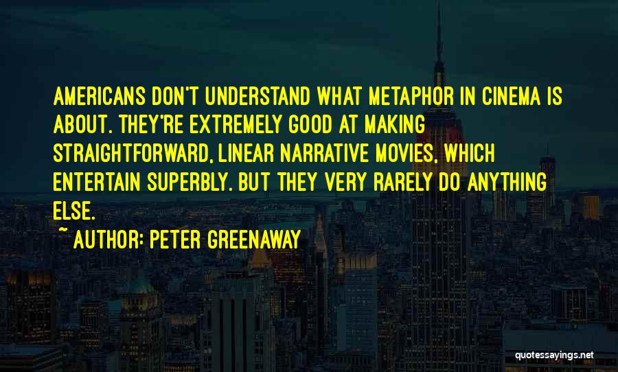 Linear Quotes By Peter Greenaway