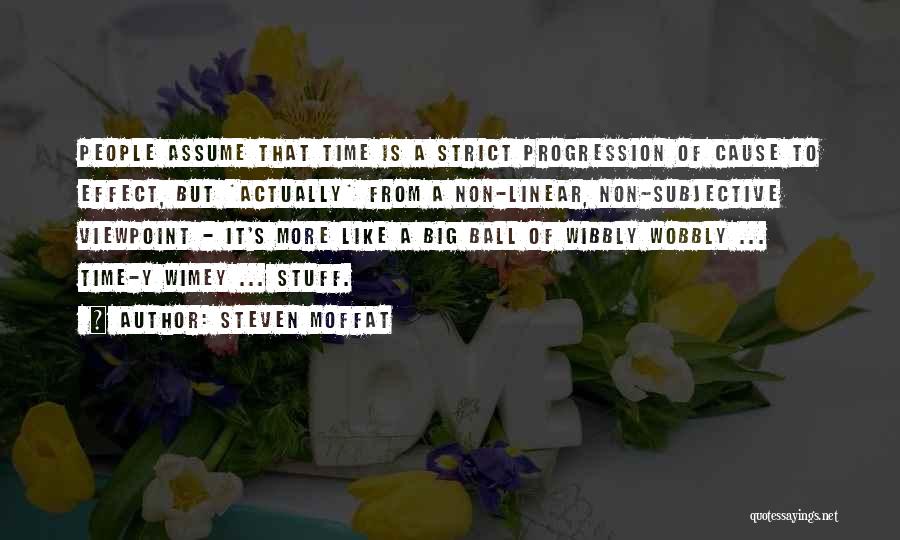 Linear Quotes By Steven Moffat