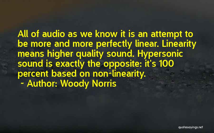 Linear Quotes By Woody Norris