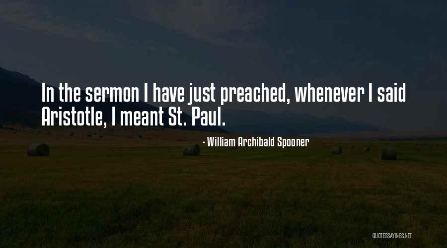 Linearity Test Quotes By William Archibald Spooner Linearity Test Quotes By William Archibald Spooner