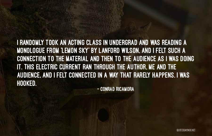 Linella Quotes By Conrad Ricamora Linella Quotes By Conrad Ricamora