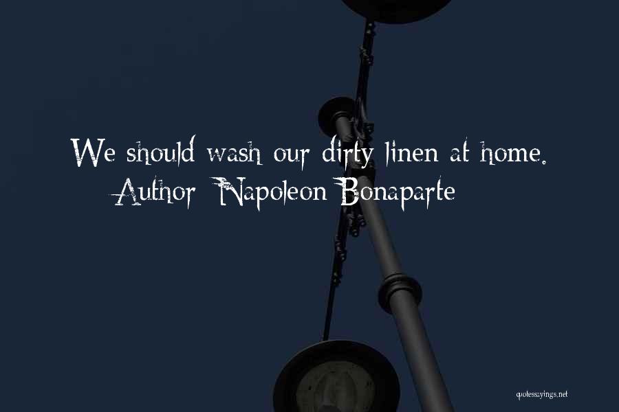 Linen Quotes By Napoleon Bonaparte