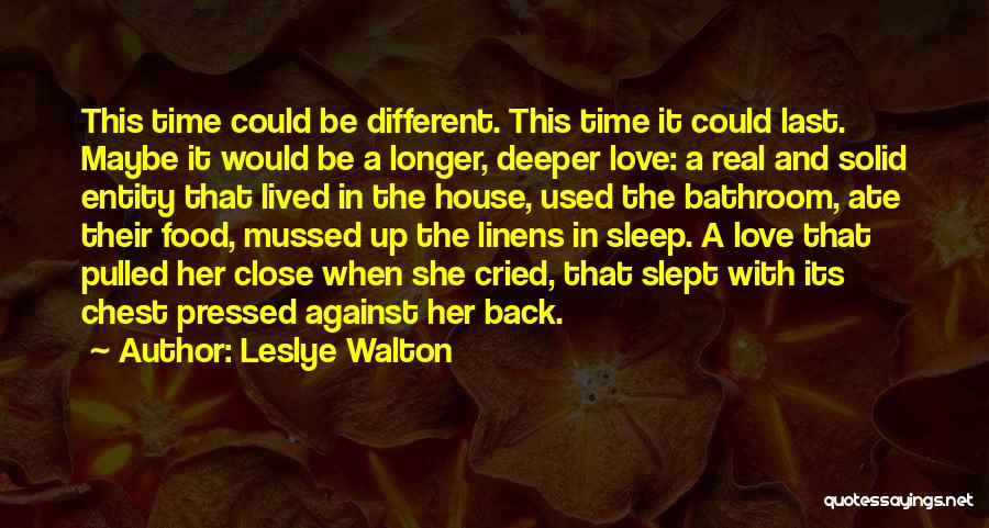 Linens Quotes By Leslye Walton