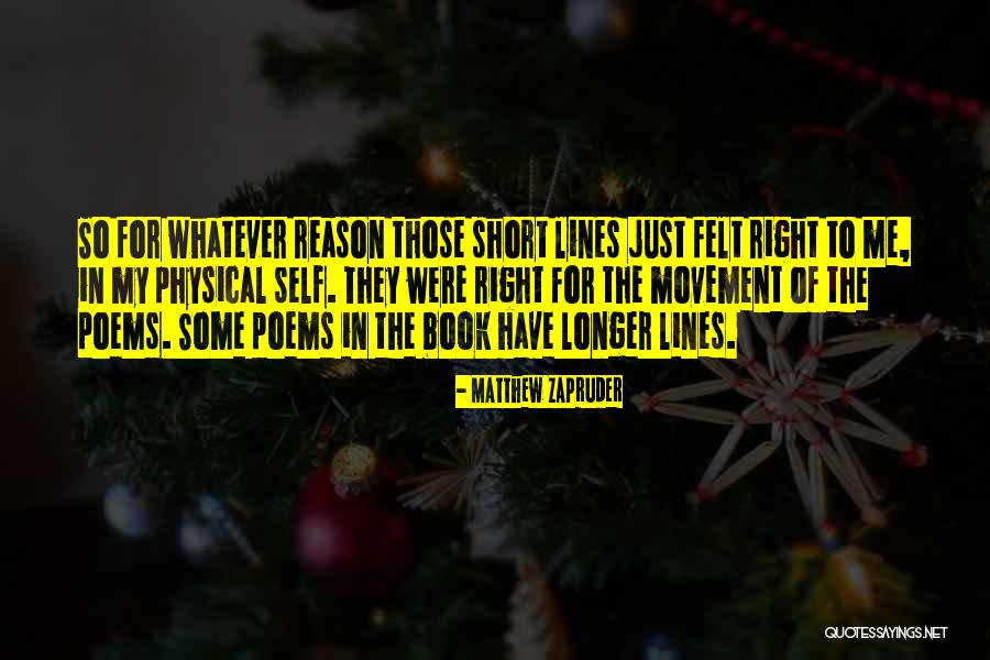 Lines Be Longer Than Quotes By Matthew Zapruder Lines Be Longer Than Quotes By Matthew Zapruder