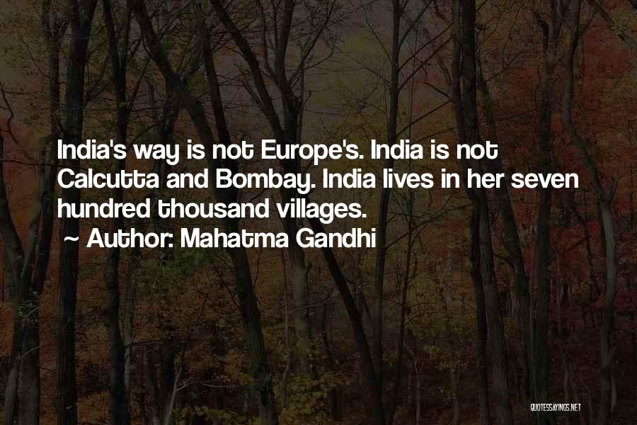 Linfinito Parafrasi Quotes By Mahatma Gandhi