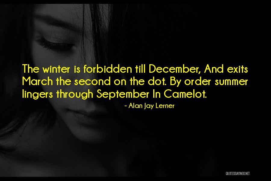 Lingers Quotes By Alan Jay Lerner Lingers Quotes By Alan Jay Lerner