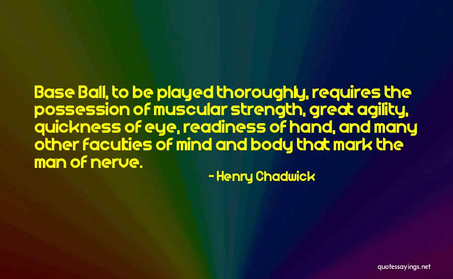 Lingkup Pekerjaan Quotes By Henry Chadwick Lingkup Pekerjaan Quotes By Henry Chadwick
