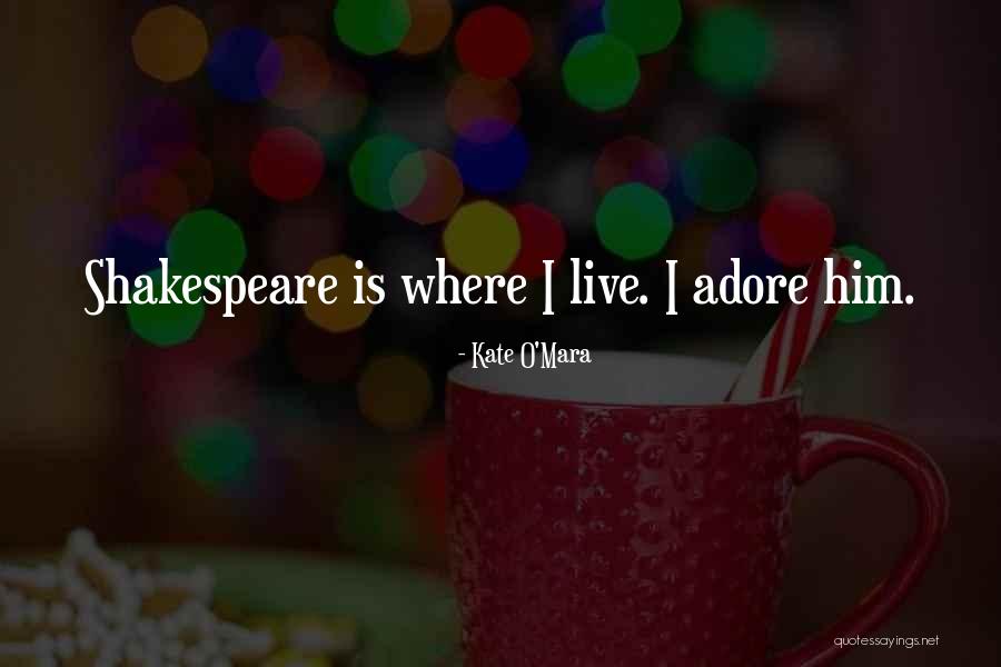 Linguaedge Quotes By Kate O'Mara Linguaedge Quotes By Kate O'Mara