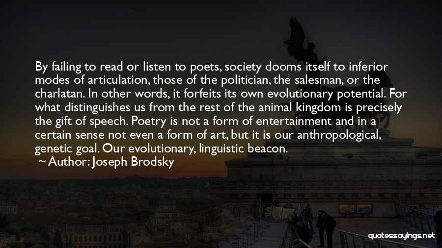 Linguistic Quotes By Joseph Brodsky