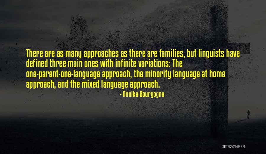 Linguists Quotes By Annika Bourgogne