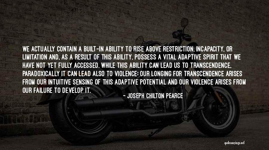 Linii Importante Quotes By Joseph Chilton Pearce Linii Importante Quotes By Joseph Chilton Pearce