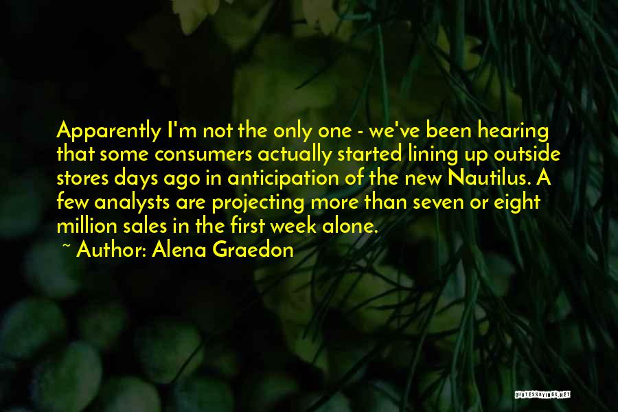 Lining Up Quotes By Alena Graedon