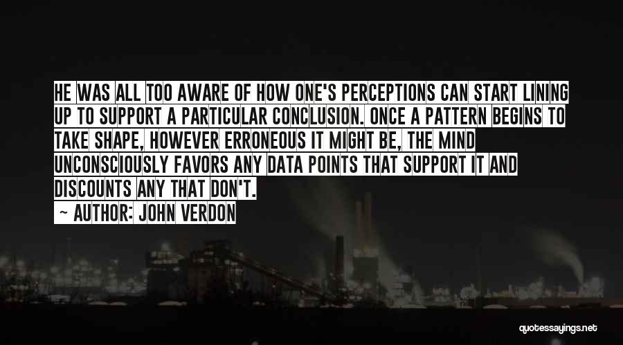 Lining Up Quotes By John Verdon