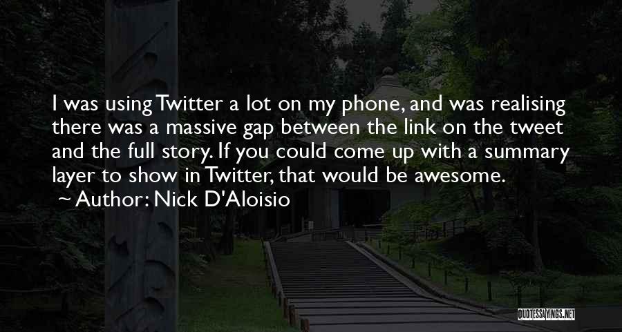 Link Quotes By Nick D'Aloisio