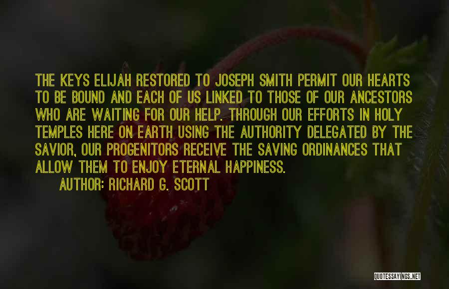 Linked Hearts Quotes By Richard G. Scott