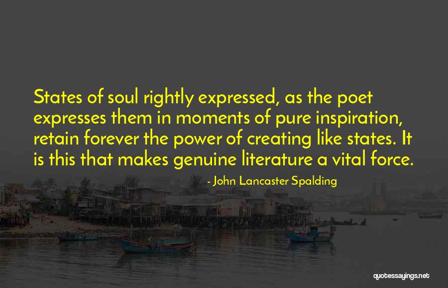 Linkovich Quotes By John Lancaster Spalding Linkovich Quotes By John Lancaster Spalding