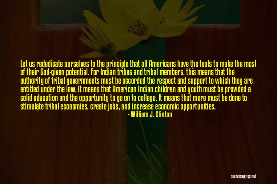 Linscomb Family Name Quotes By William J. Clinton
